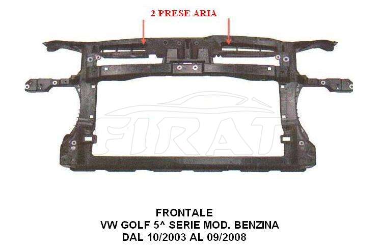 FRONTALE VW GOLF 5S 03 - 08 MOD.BENZINA